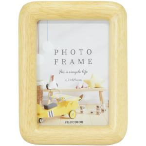 浅沼商会 408182 FUJICOLOR 木製フォトスタンド 4001HL ハーフサイズ 木地