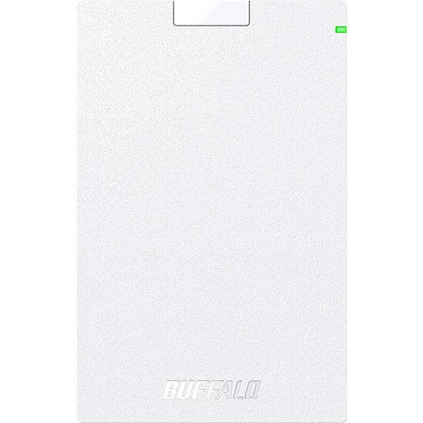 バッファロー HD-PGAC1U3-WA USB3.2（Gen1）対応ポータブルHDD Type-C...