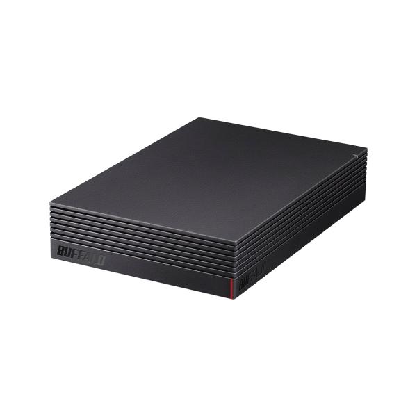 バッファロー HD-NRCD6U3-BA 外付けHDD USB3.2 Gen1対応 PC用＆TV録画...
