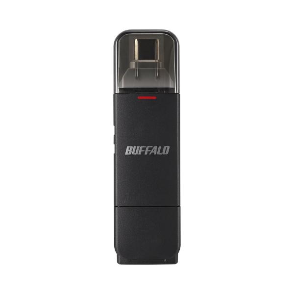 バッファロー SSD-SD2.0U3BA/D USB3.2(Gen2) Type-C/ Aコネクター...