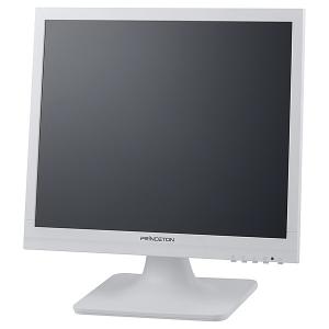 プリンストン 17型スクエア型モニター 白 PTFWLT-17