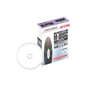 Verbatim DBR100YMDP3D1 BD-R XL<片面3層> M-DISC 1回記録用 ...