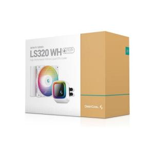 Deepcool R-LS320-WHAMMT-G-1  簡易水冷CPU FAN / LS320 WH / 120mmラジエター ホワイトカラー / Intel…