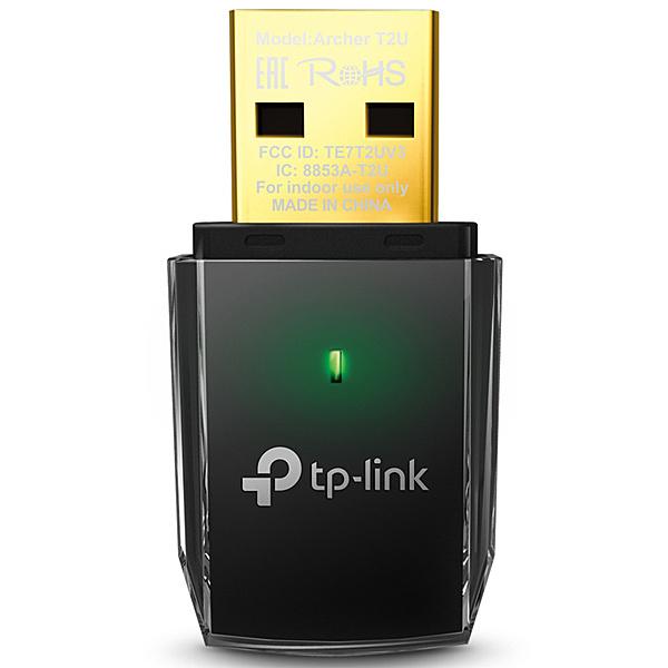 TP-LINK Archer T2U V3.0 AC600 デュアルバンド無線LAN子機 USBアダ...