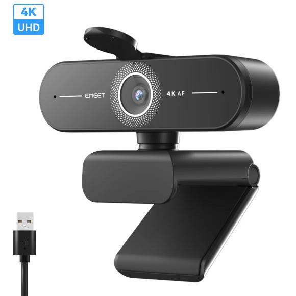 E3124 EMEET SmartCam C60E 4K Black