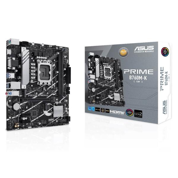 ASUS PRIME B760M-K-CSM (パソコン工房限定モデル) Intel 第13世代Co...