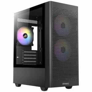 Antec NX500M ARGB ARGBファン3個、強化ガラス搭載のMicroATX対応ミニタワーケース｜pc-koubou