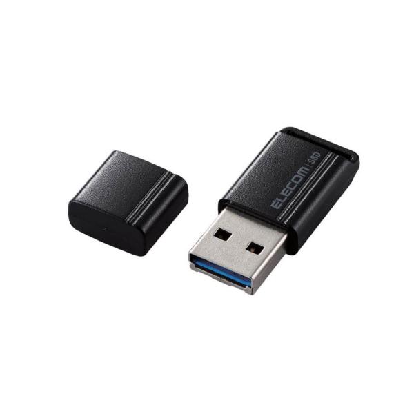 ELECOM ESD-EXS1000GBK SSD 外付け 1TB USB3.2 Gen1 読出最大...
