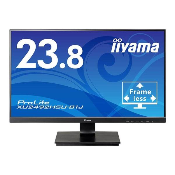 iiyama ProLite XU2492HSU-B1J 23.8型 IPS方式パネル搭載 液晶モニ...