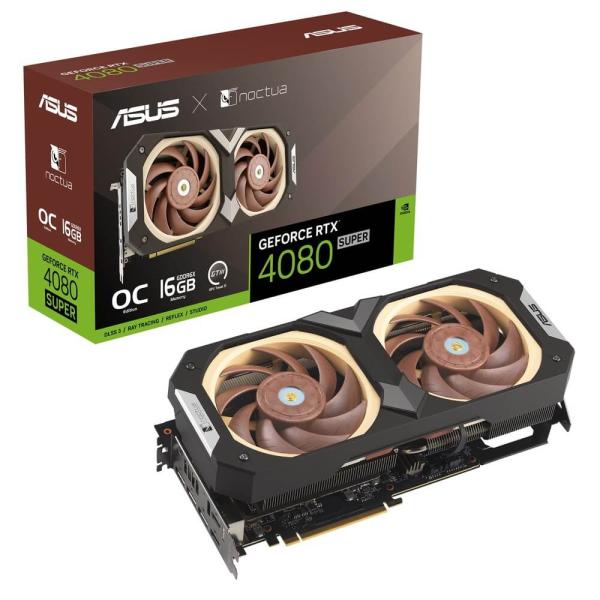 ASUS RTX4080S-O16G-NOCTUA GeForce RTX 4080 SUPER 搭...