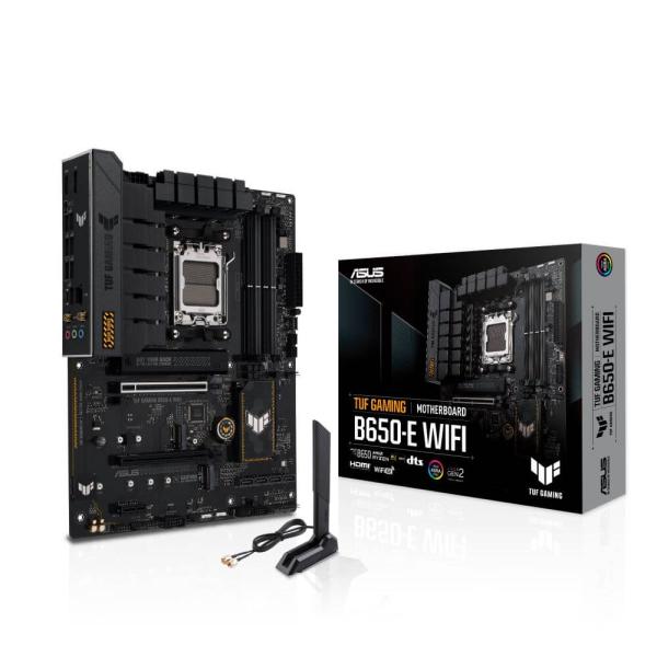 ASUS TUF GAMING B650-E WIFI AMD B650チップセット搭載ATXマザー...