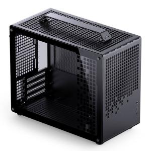 JONSBO Z20 Black R形状の一体成型フレームが特徴的な、着脱可能ハンドル付きMicro-ATX PCケース｜pc-koubou