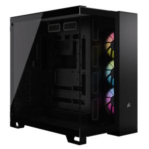 Corsair iCUE LINK 6500X RGB Black CC-9011269-WW 効率的な冷却を実現するミドルタワー型PCケース ブラック｜pc-koubou