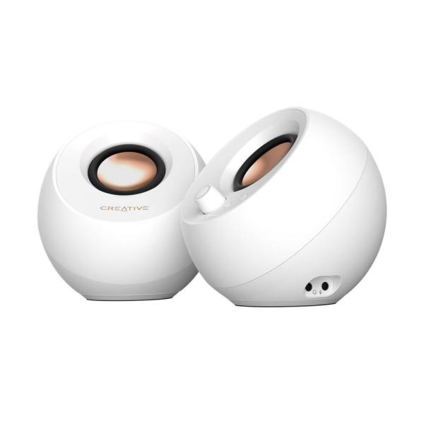 CREATIVE Creative Pebble Pro White SP-PBLPRO-WHA 高...