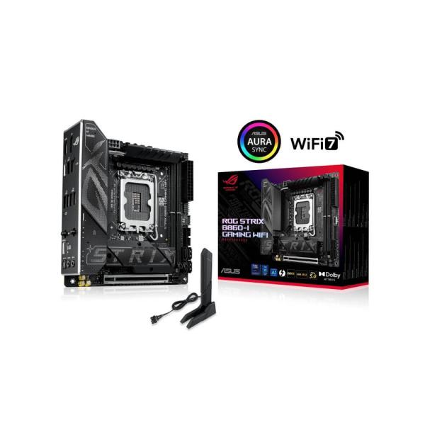 ASUS ROG STRIX B860-I GAMING WIFI Intel B860チップセット...