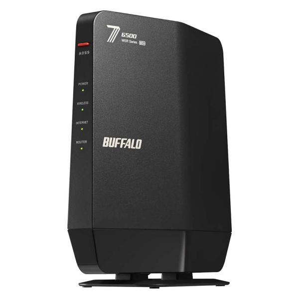 BUFFALO WSR6500BE6P/DBK Wi-Fi 7(11be)対応デュアルバンドWi-F...