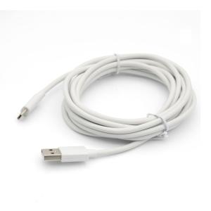 JTT Type-Cケーブル 3m ホワイト 充電&通信対応 USB-A to TYPE-Cケーブル