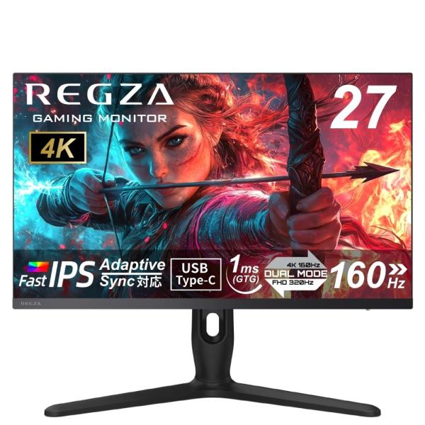 REGZA RM-G277R 27インチ 4K[UHD] ゲーミングモニター