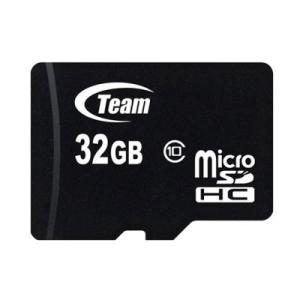 Team TG032G0MC28A 32GB Micro SDメモリーカード Micro SDHC ...