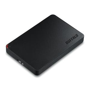 バッファロー HD-NRPCF500-BB 500GB ポータブルHDD USB3.1(Gen1)/USB3.0/2.0対応｜pc-koubou