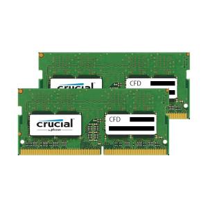 CFD W4N2400CM-4G DDR4-2400 ノート用メモリ 4GB 2枚 Crucial スタンダードモデル