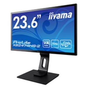 iiyama ProLite XB2474HS-B2 23.6型 フルHD 液晶ディスプレイ 130mm昇降 ピボット スウィーベル機能搭載