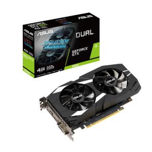 ASUS DUAL-GTX1650-4G NVIDIA GeForce GTX 1650 搭載グラフィックカード 補助電源不要 デュアルファン仕様