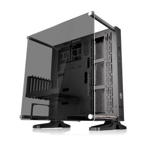 Thermaltake Core P3 TG CA-1G4-00M1WN-06 5mm厚の強化ガラスパネルを採用。多彩な構成に対応したオープンフレーム型PCケース