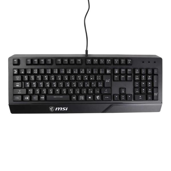 【Gaming Goods】 MSI VIGOR GK20 JP エントリークラスのゲーミングキーボ...