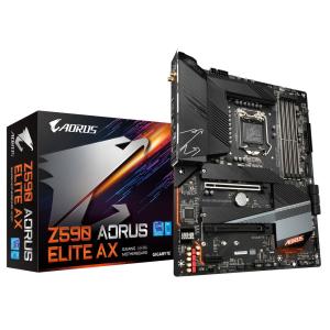 GIGABYTE Z590 AORUS ELITE AX Intel 第11/10世代Coreプロセッサー対応 Z590チップセット搭載ATXマザーボード