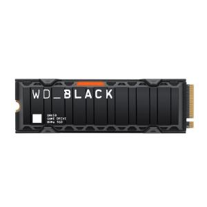 Western Digital WDS500G1XHE WD_BLACK SN850 NVMe SSD 500GB ヒートシンク付き