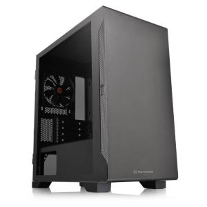 Thermaltake S100 TG CA-1Q9-00S1WN-00 スイングドアパネル搭載 ミニタワー型PCケース｜pc-koubou