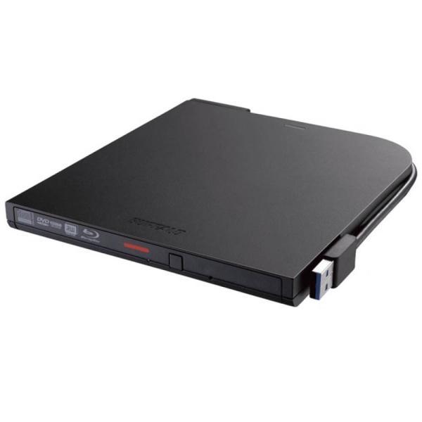 BUFFALO BRXL-PT6U3-BKE BRXLPT6U3Eシリーズ ポータブルブルーレイドラ...