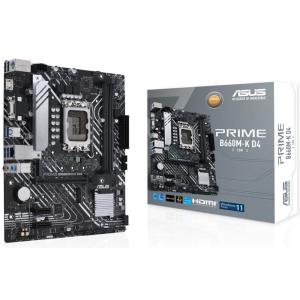 ASUS PRIME B660M-K D4-CSM Intel 第12世代Coreプロセッサー対応 B660チップセット搭載MicroATXマザーボード