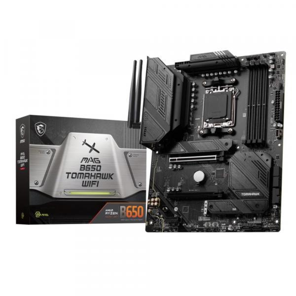 MSI MAG B650 TOMAHAWK WIFI AMD B650チップセット搭載ゲーミングマザ...