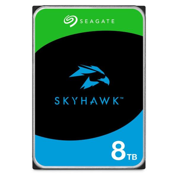 SEAGATE ST8000VX010 SkyHawkビデオ用 3.5インチ HDD 8TB