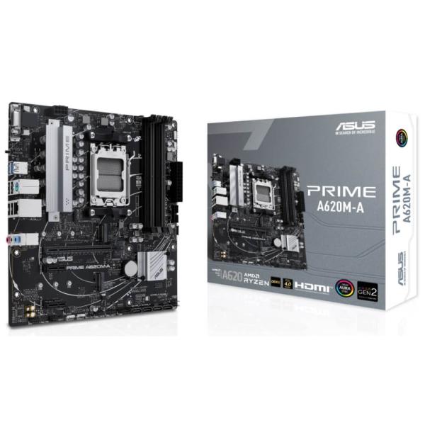 ASUS PRIME A620M-A AMD A620チップセット搭載MicroATXマザーボード