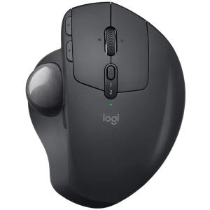 ロジクール ワイヤレスマウス トラックボール 無線 MX ERGO Unifying Bluetooth 8ボタン 高速充電 ブラック  「動作確認済み」  送料無料