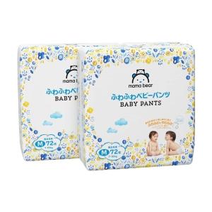 Mama Bear (ママベアー) ふわふわベビーパンツ (7~10kg) 144枚(72枚×2パック)