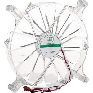 ザワード [Globefan] 青色LED搭載ケースファン180mm角 [ 29.2dBA ] ZFL18025L-BU