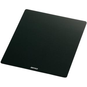 iBUFFALO マウスパッド メタル調 ブラック BSPD10BK