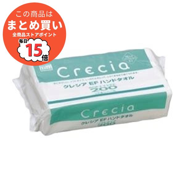 【ソフトタイプ・日本製】クレシアEF ハンドタオル 1個入り×5セット 業務用