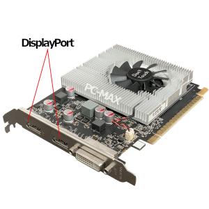 送料無料 動作品 グラフィックカード NVIDIA GeForce GTX 745 GDDR3 2GB DPx2｜PC-MAX ヤフー店