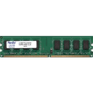 RamBo PC2-6400U (DDR2-800) 2GB 240pin DIMM デスクトップパソコン用メモリ 両面実装 (2Rx8) 動作保証品【中古】｜pc-parts-firm
