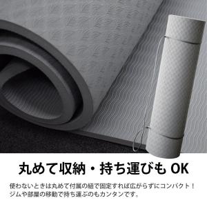 ヨガマット 10mm 高級 TPE 素材 無臭...の詳細画像5