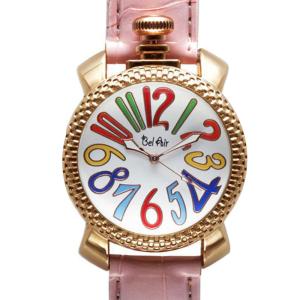 腕時計 レディース 安い トップリューズ式 ミディアムフェイス カラフル文字盤40mm ピンク｜pc-parts