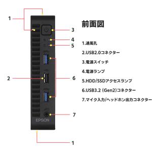 デスクトップパソコン 極小型PC 第11世代C...の詳細画像4