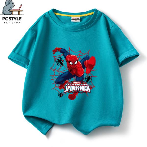 スパイダーマン キッズ Tシャツ 子供用　プリントシャツ　通園　通学  ティシャツ 半袖