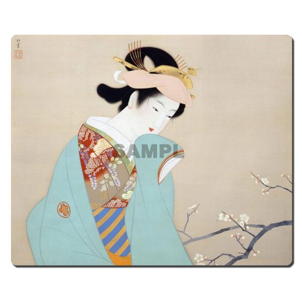 マウスパッド オリジナル 浮世絵 浮世絵マウスパッド 10002 上村松園 - 春芳