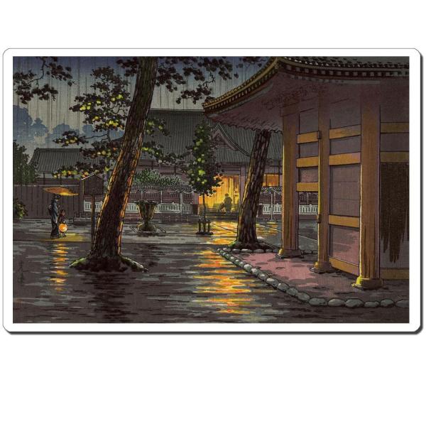 マウスパッド オリジナル 浮世絵 浮世絵マウスパッド 14005 土屋光逸 - 高輪泉岳寺